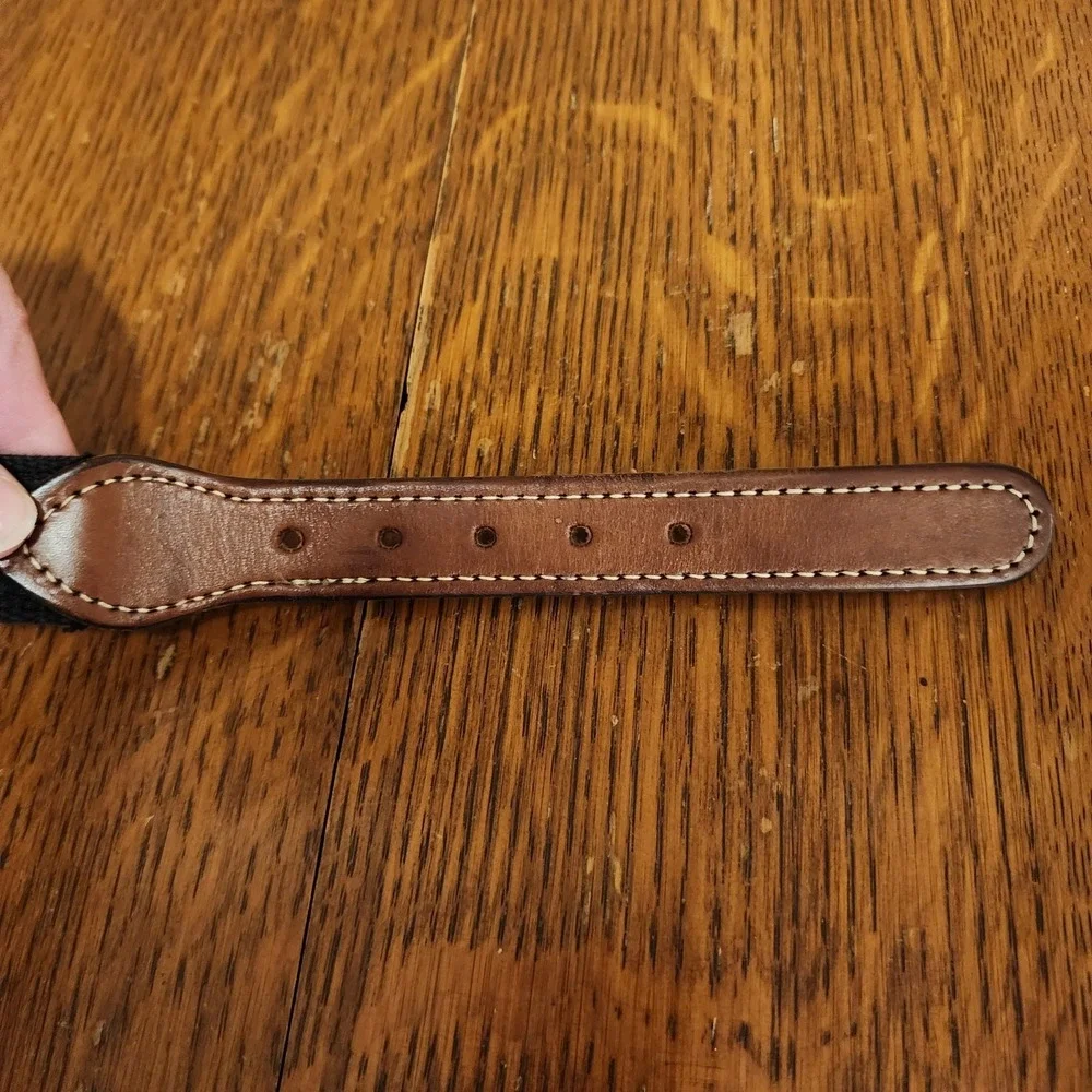 Leather Boys Black Belt 24 Pirate Skull‎ & Crossbones Preppy